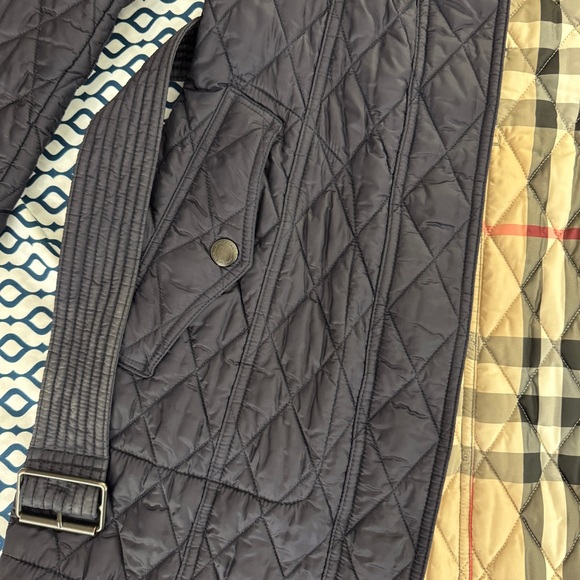 Burberry Baughton Quilted Navy Jacket - Picture 13 of 13